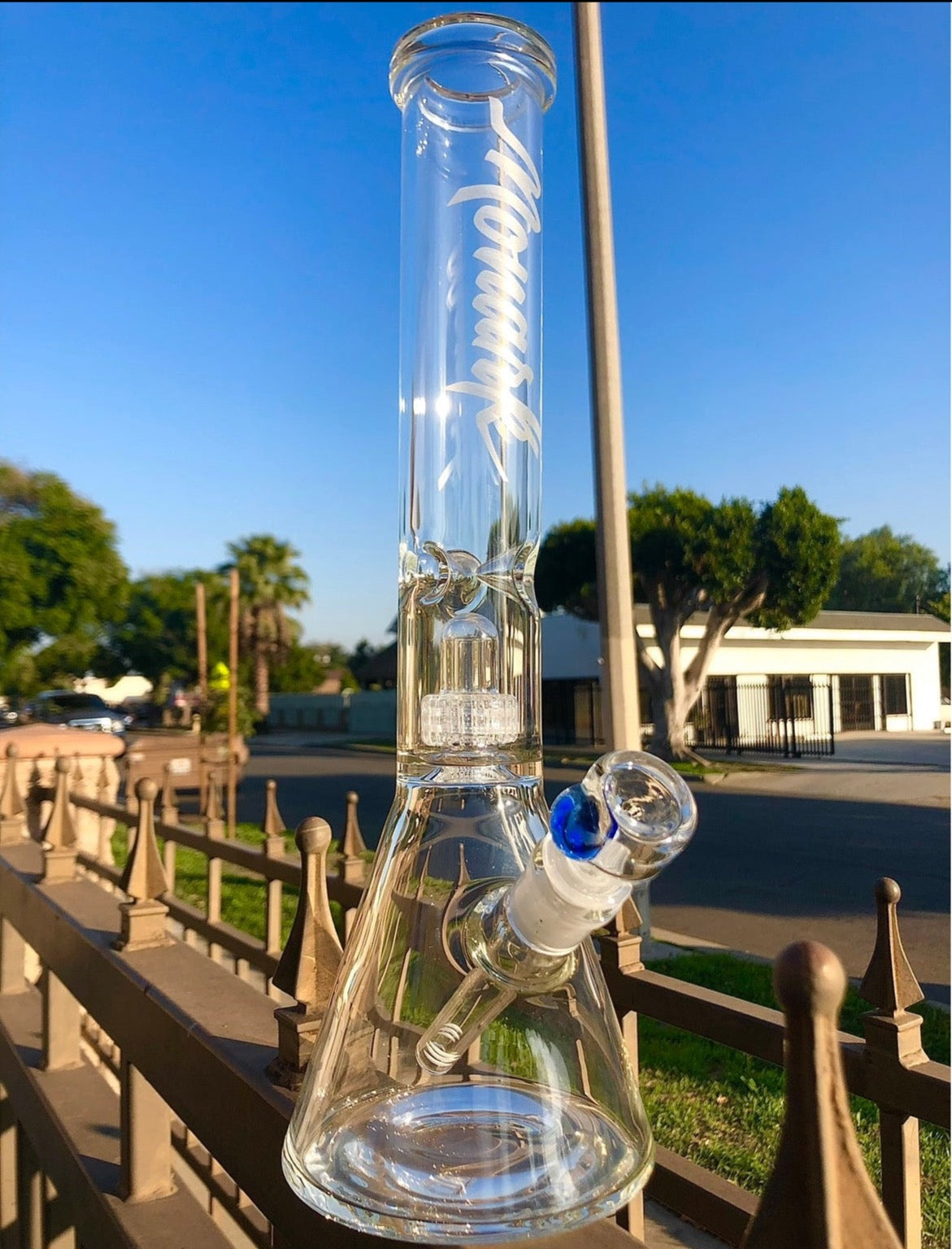 (Monark Matrix Set) 15" Beaker and Ash-catcher combo