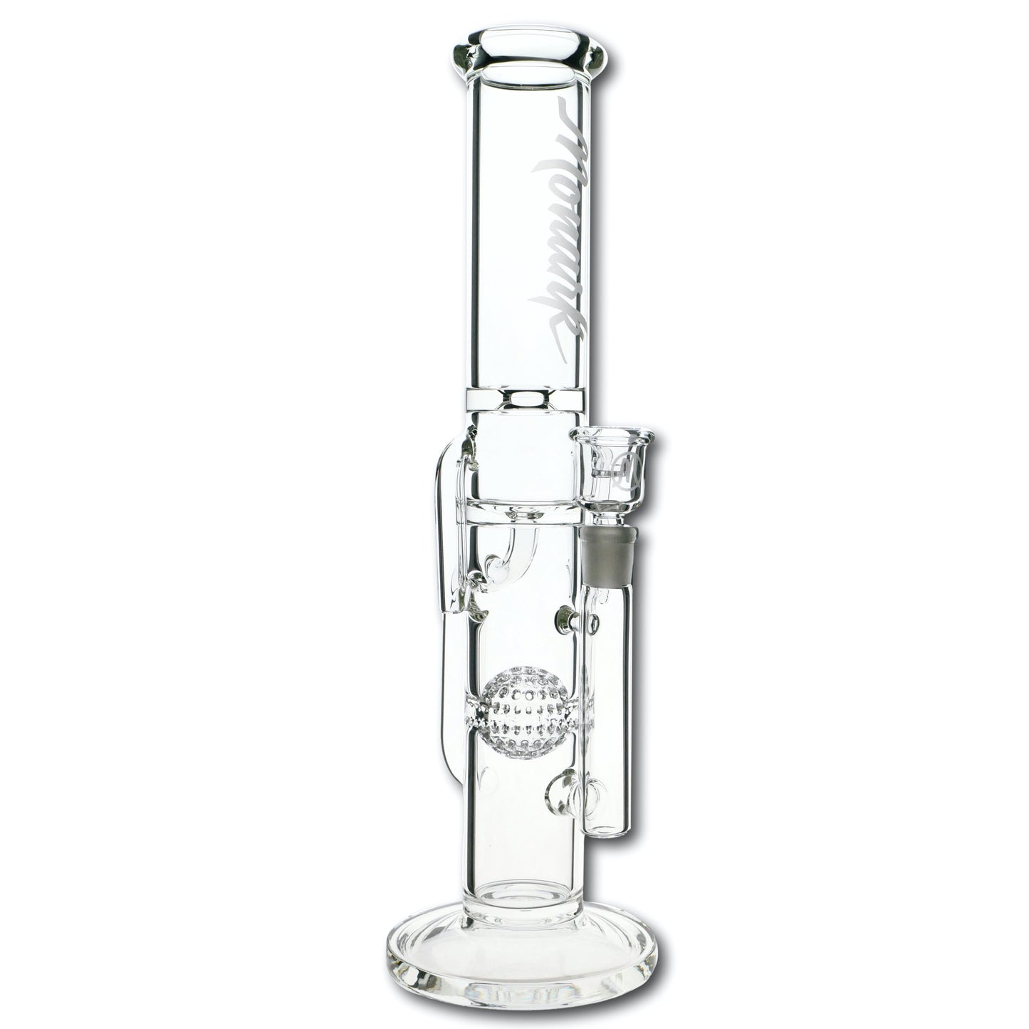 Monark Ball Perc Recycler with Dual uptake tubes.
