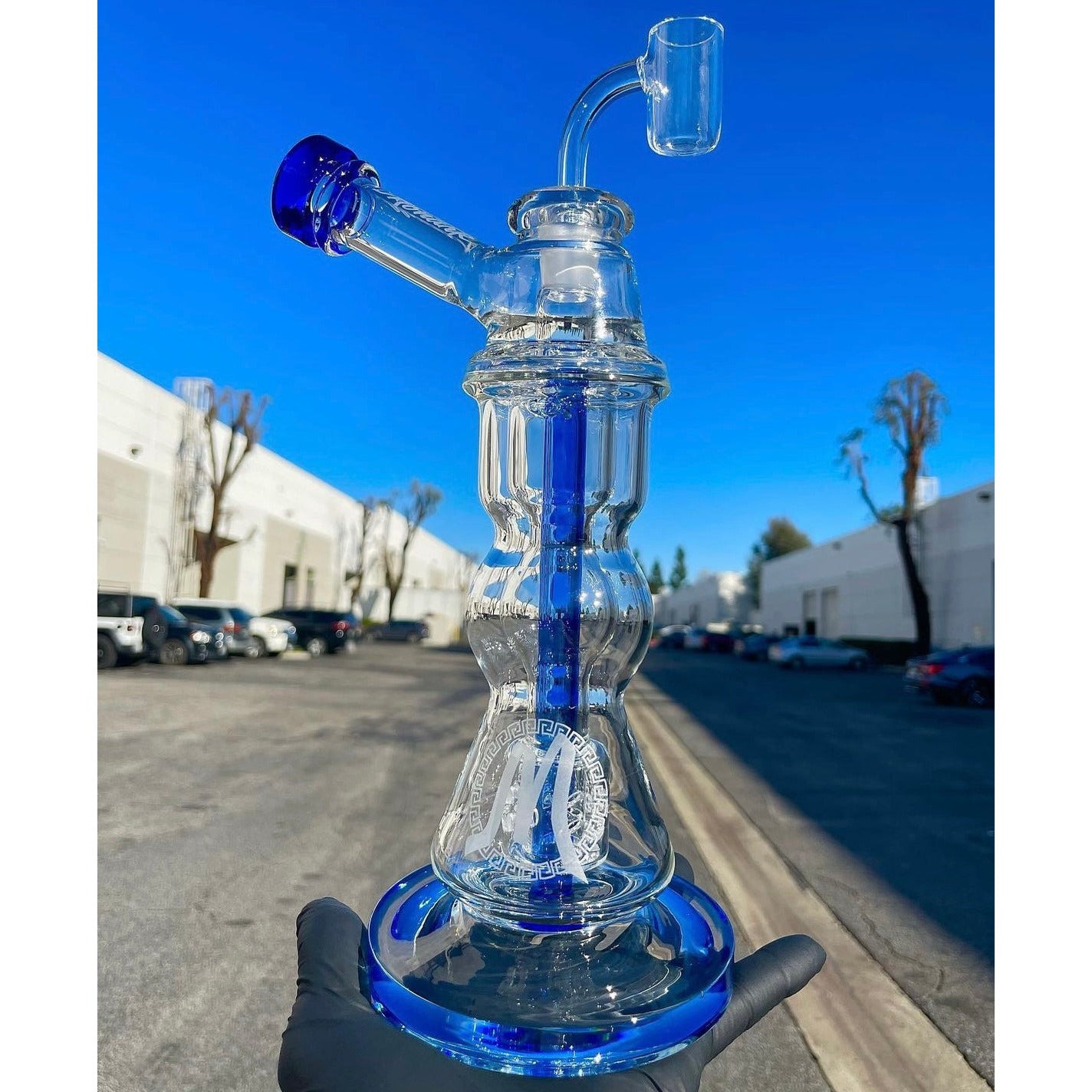 New Monark Double Chamber Insycler Bubbler