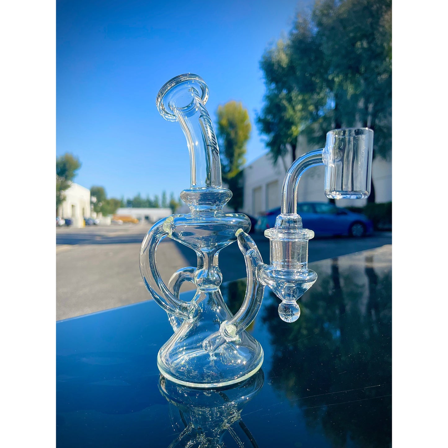 Monark Klein Recycler Dab Rig.