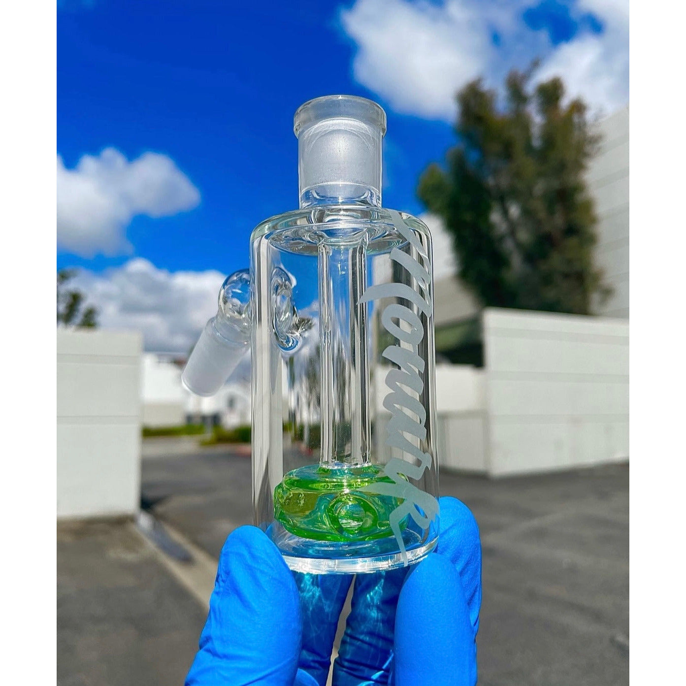 Monark Ash-catcher with full color Cheese wheel Perk