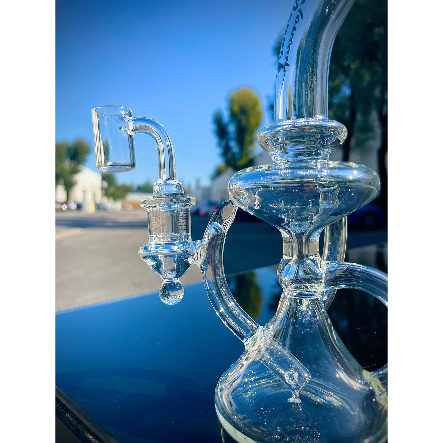 Monark Klein Recycler Dab Rig.