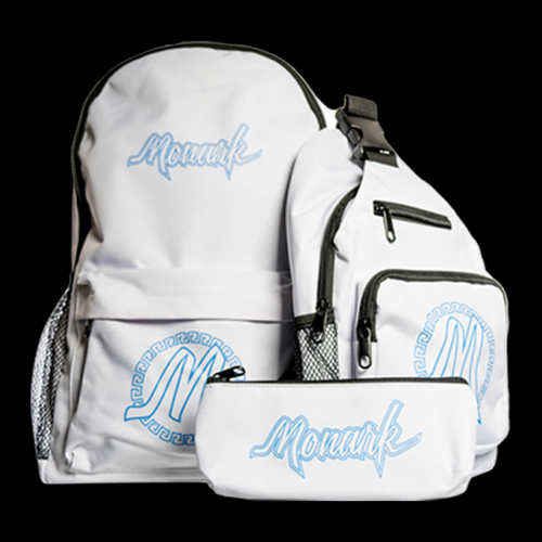 Monark Backpack, Sling bag and padded pipe pouch Set