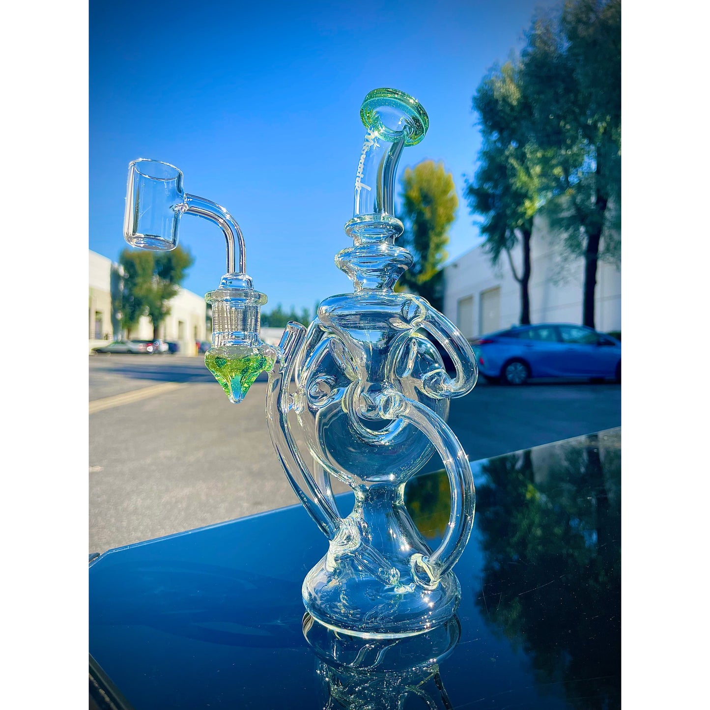 Monark Wu - Recycler with 14mm Female fitting