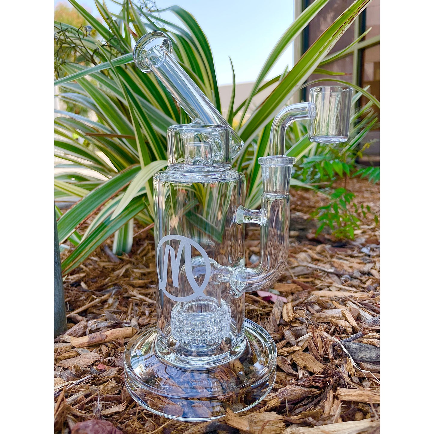 Large 65mm Side Arm with Matrix perc Rig/Bubbler