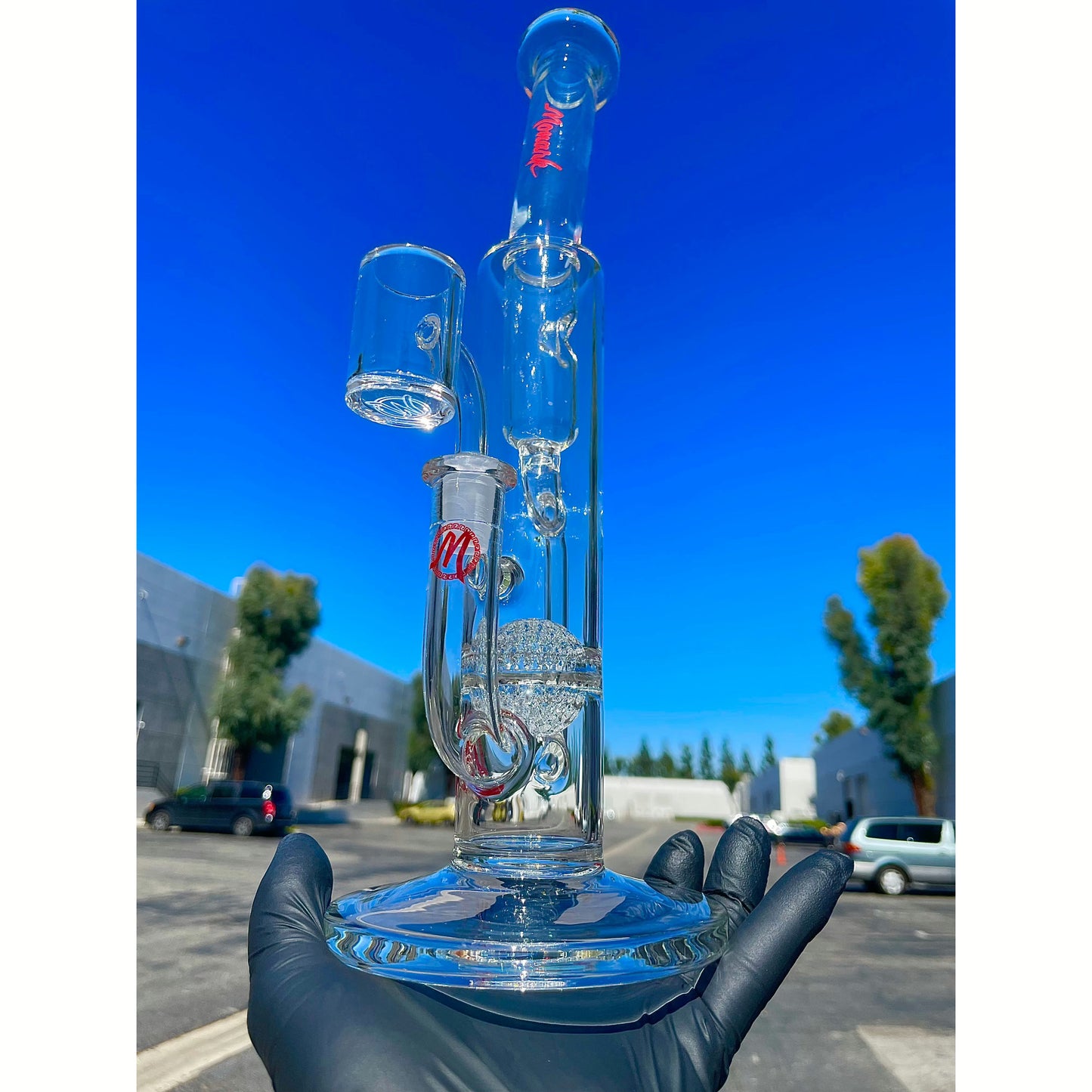 Monark Ball Perk Insycler Dab Rig.