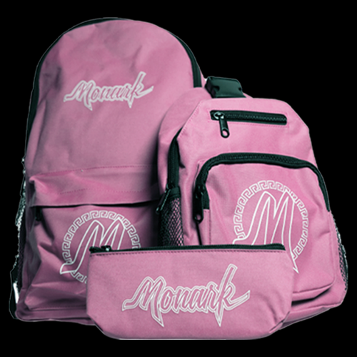 Monark Backpack, Sling bag and padded pipe pouch Set