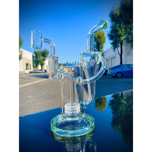 Monark Matrix Recycler Dab Rig with 14mm Female fitting.