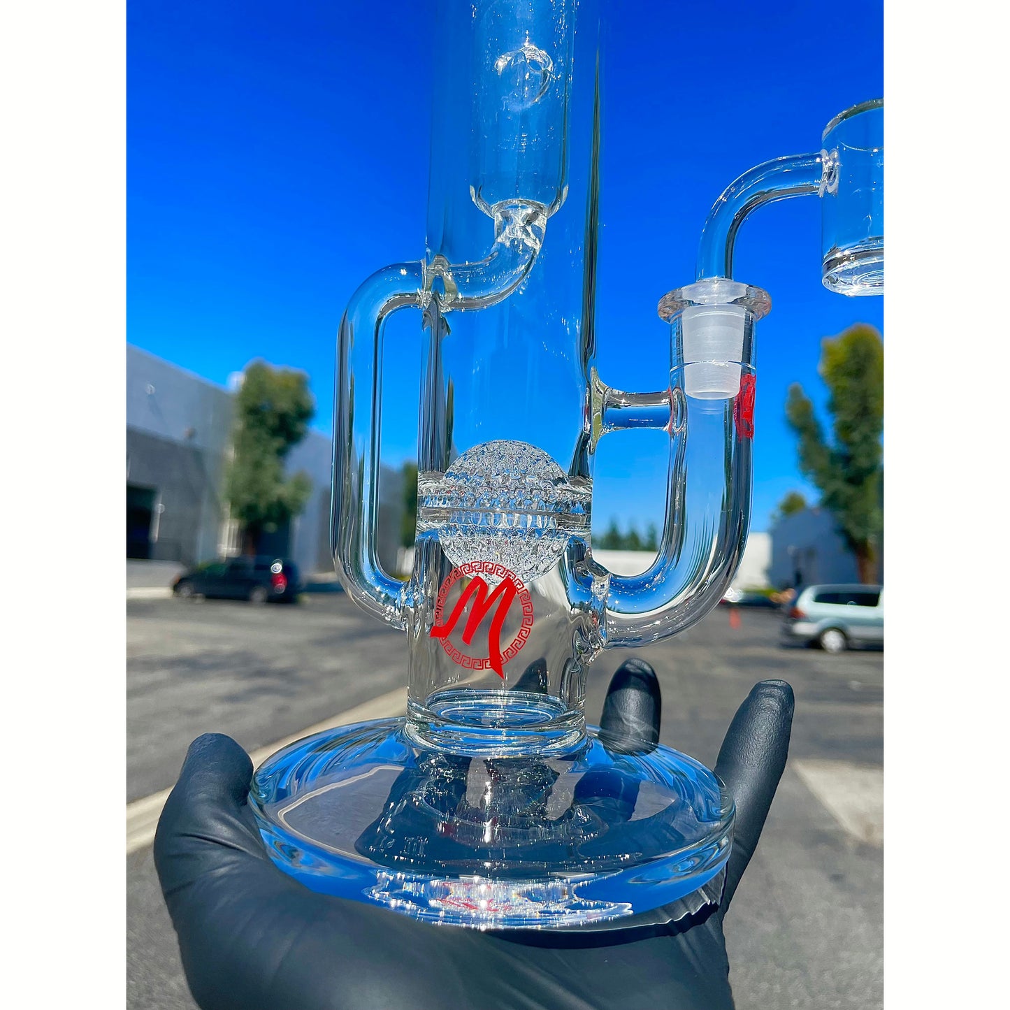 Monark Ball Perk Insycler Dab Rig.