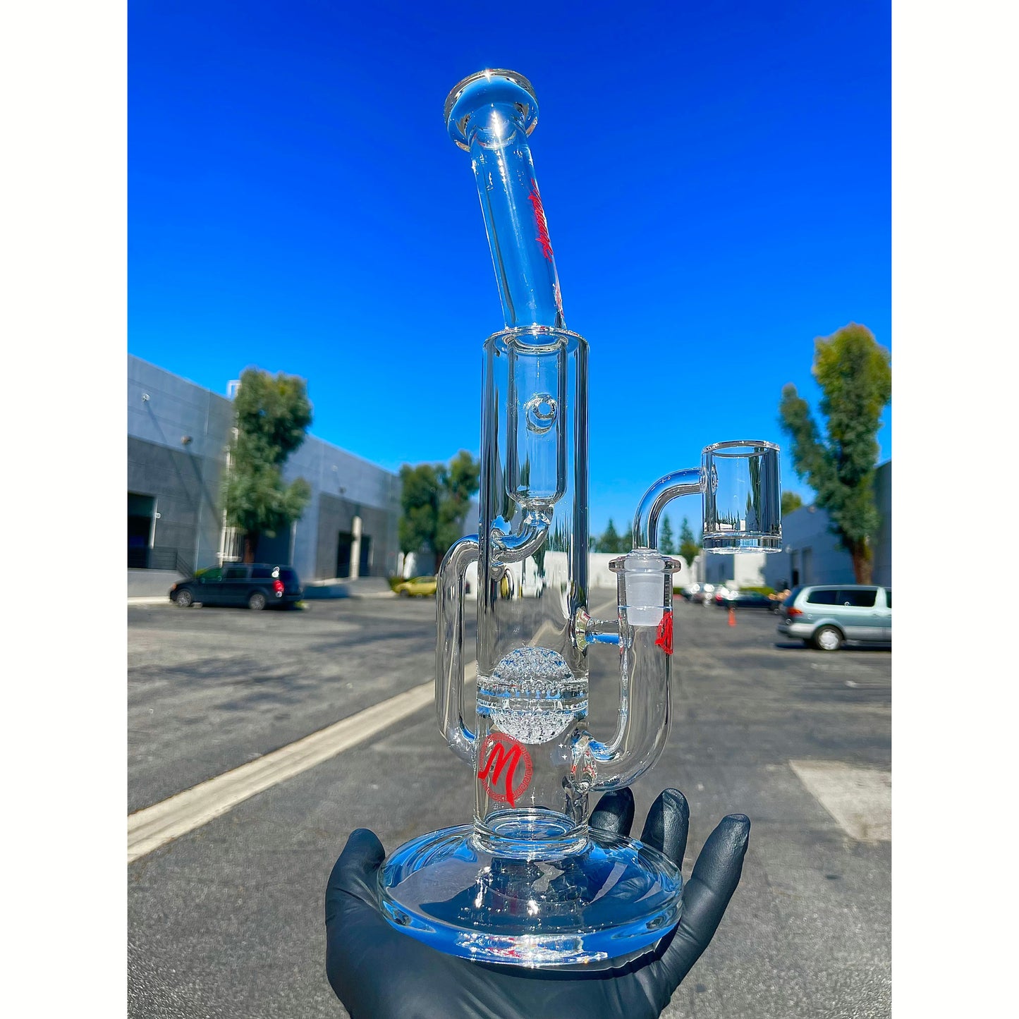 Monark Ball Perk Insycler Dab Rig.