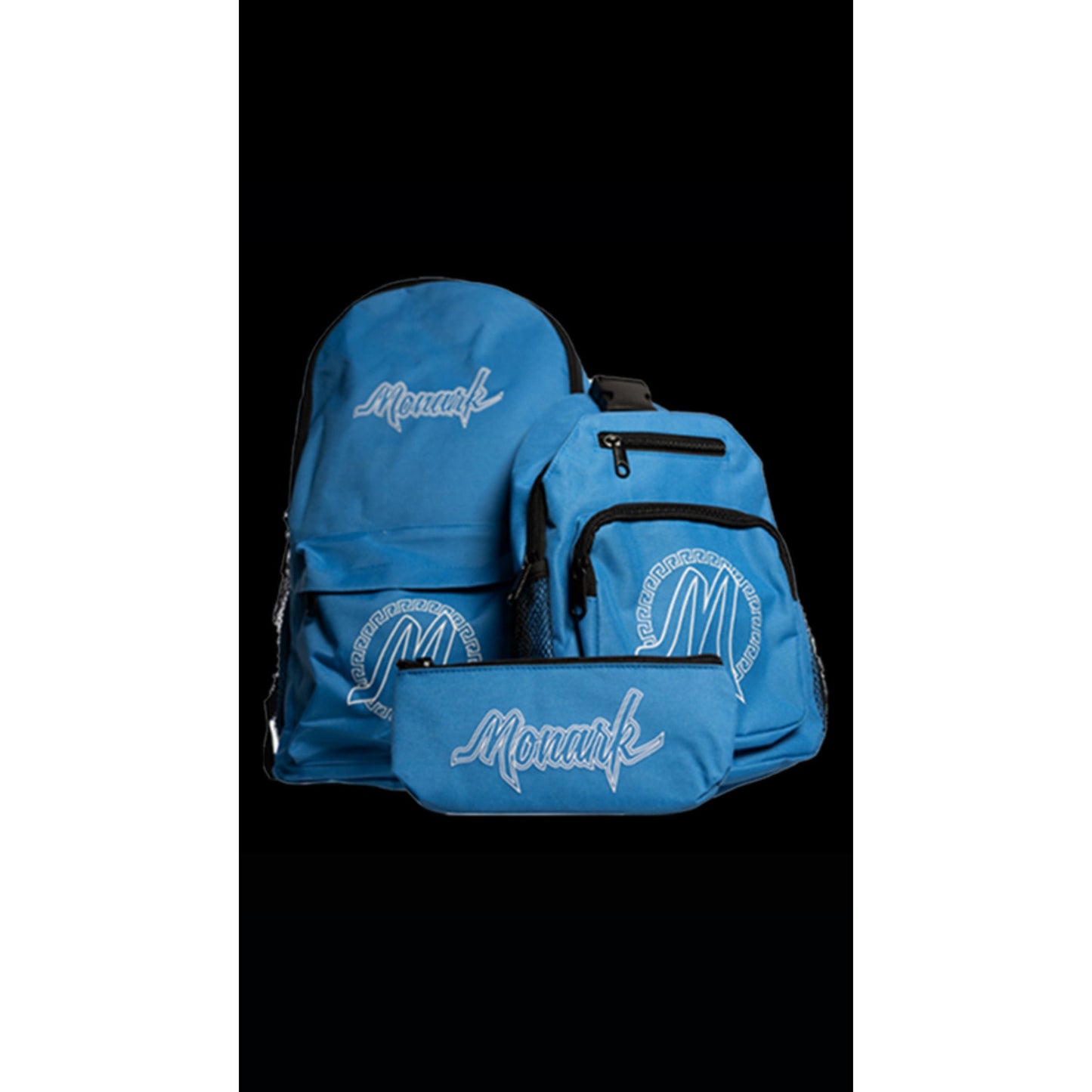 Monark Backpack, Sling bag and padded pipe pouch Set